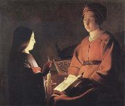 Georges de La Tour, The Education of the Virgin